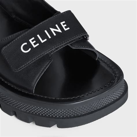 Celine black sandals for women